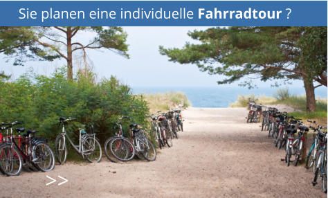 Sie planen eine individuelle Fahrradtour ? >>